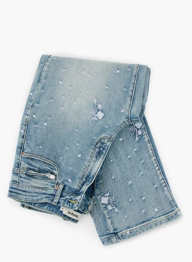 ديسيجوال جينز مطرز